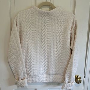Gap Fit sweater in white/cream size S